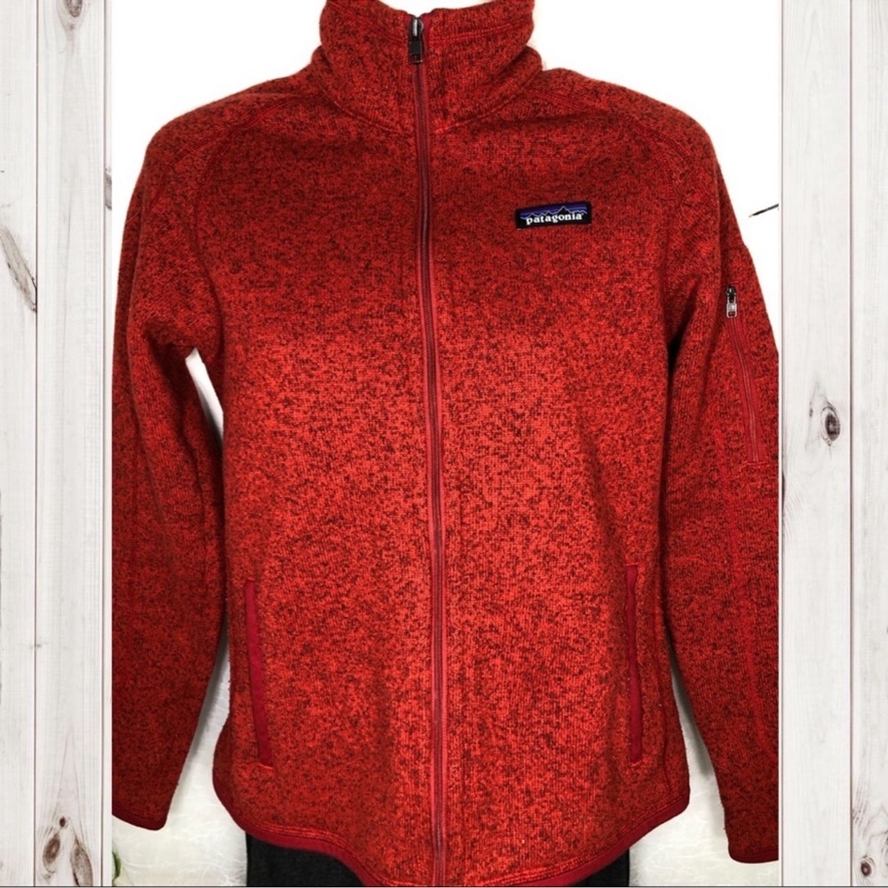 Patagonia Red Zip Up Jacket